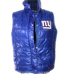 NFL Victoria's Secret Blue Puffer Vest Small